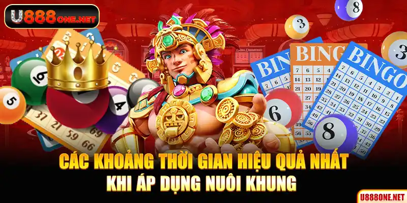 Các khoảng thời gian hiệu quả nhất khi áp dụng nuôi khung 